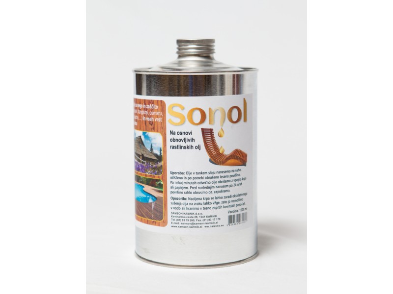 SONOL natural outdoor tropical wood protection 1 l