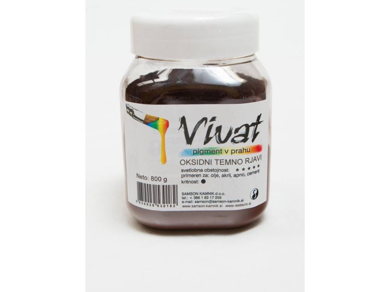 VIVAT Dark Brown iron oxide 800 g