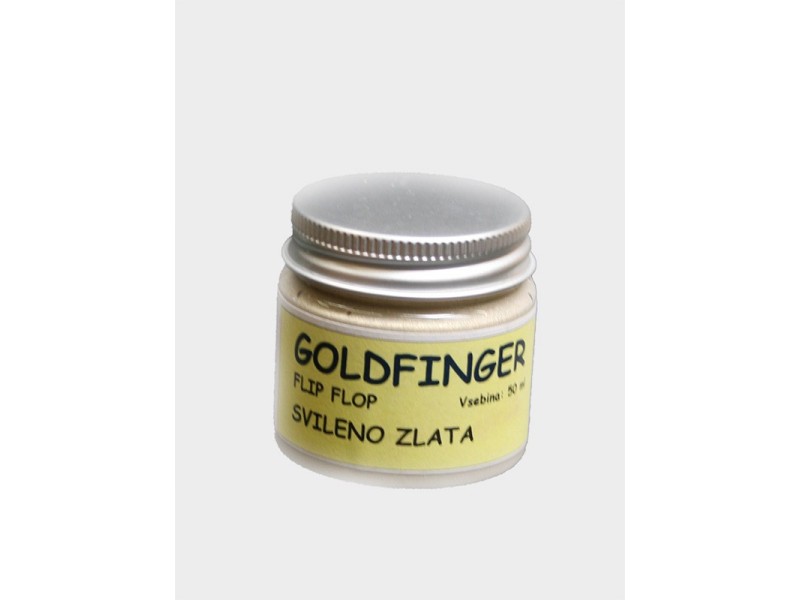 Goldfinger Flip Flpo, svileno zlata 50 ml