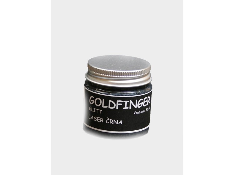 Goldfinger Glit, laser črna 50 ml