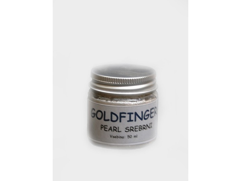 Goldfinger, Pearl srebrni 50 ml