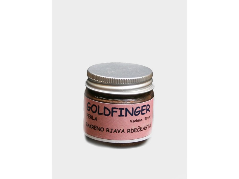 Goldfinger Perla, bakreno rjava rdečkasta 50 ml