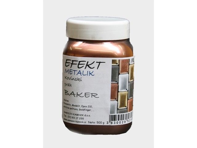 EFFECT METALLIC powder COPPER 500 g